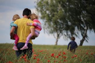 Family at a Field